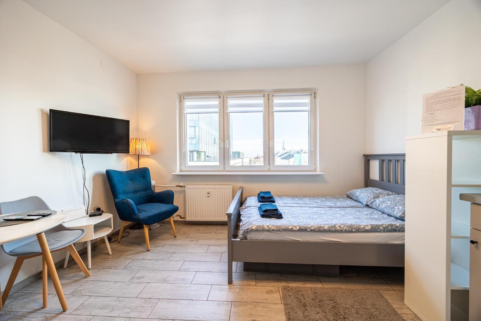 Apartament Szczecin Kobalt - Brama Portowa Luaran gambar