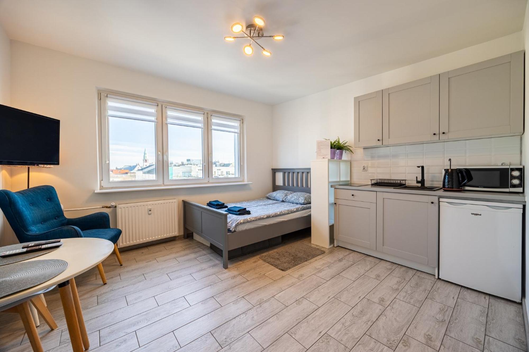Apartament Szczecin Kobalt - Brama Portowa Luaran gambar