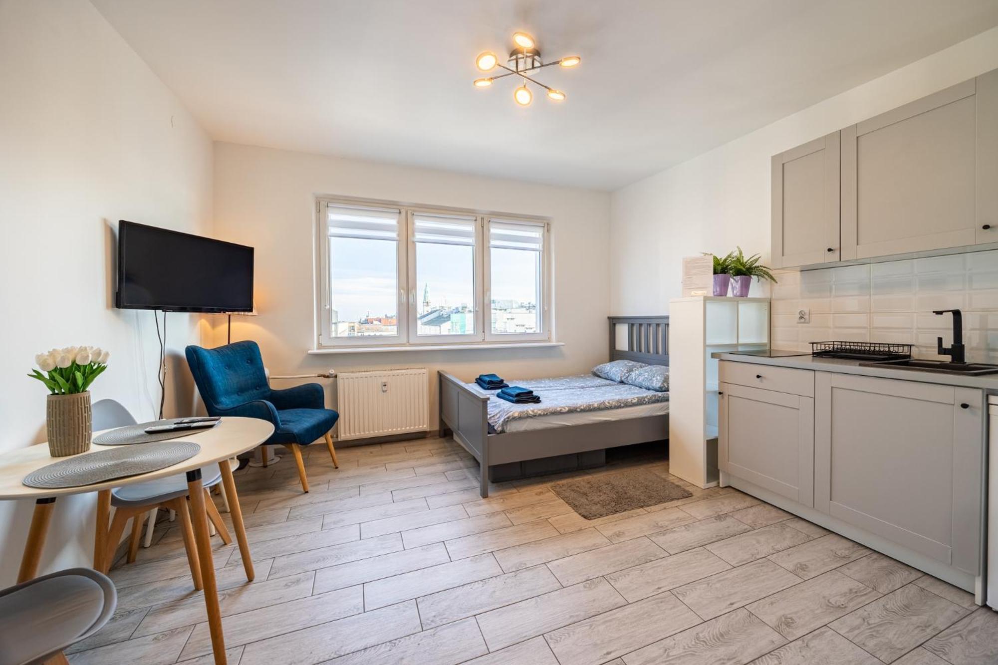 Apartament Szczecin Kobalt - Brama Portowa Luaran gambar
